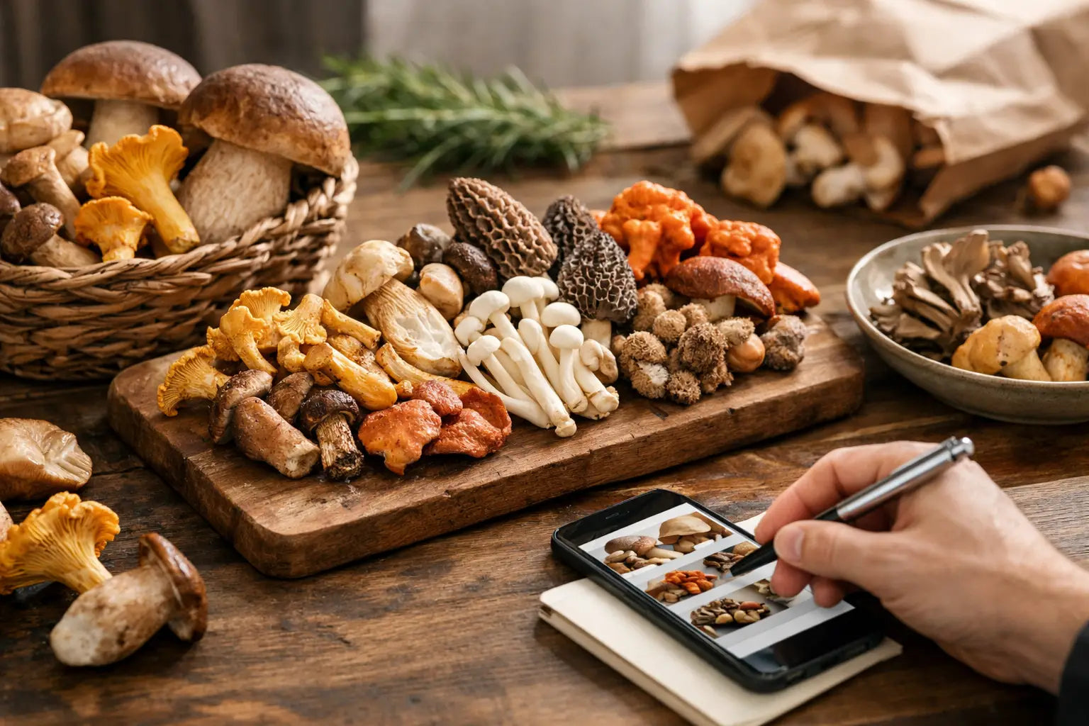 How to Order Wild Mushrooms